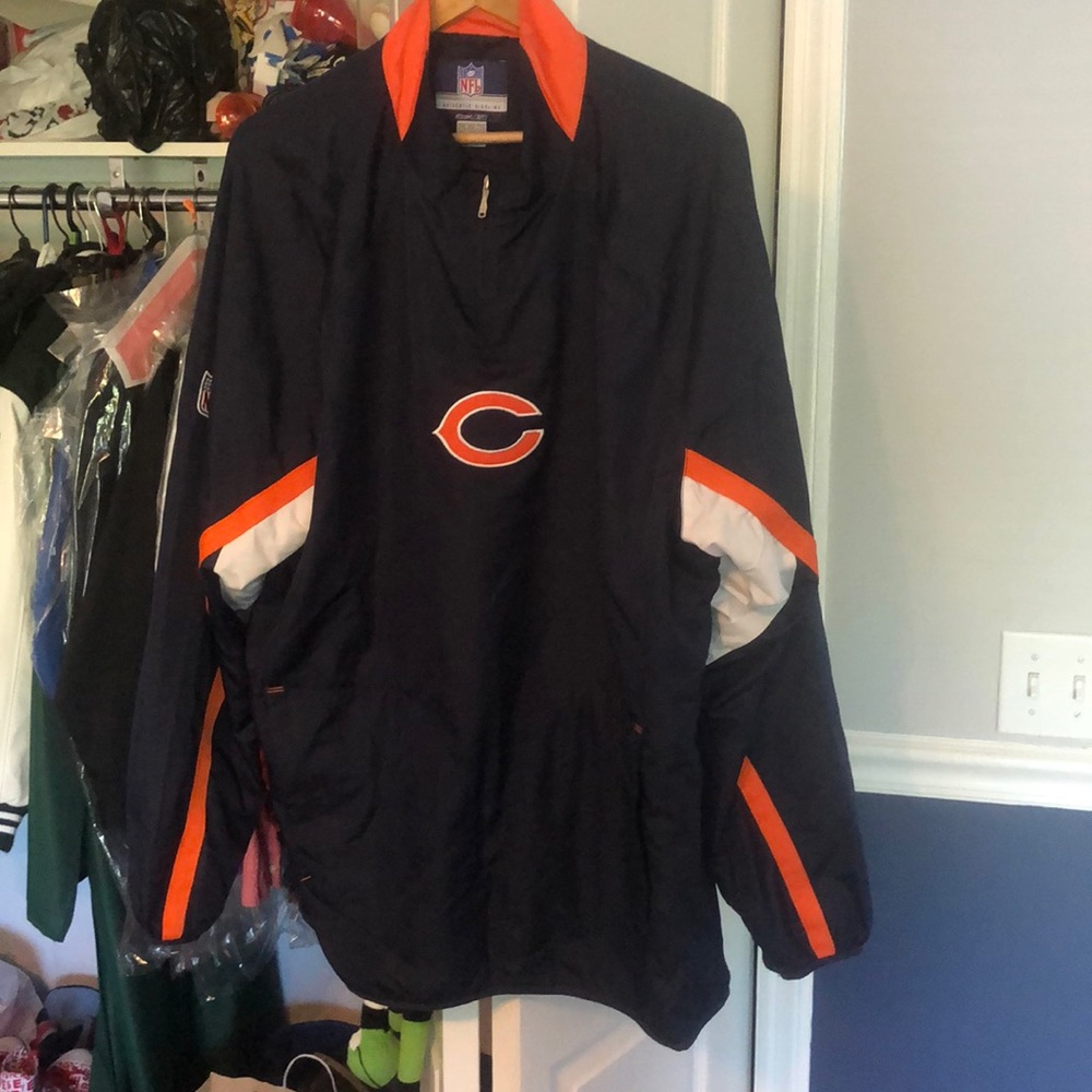 Chicago Bears Reebok Windbreaker Jacket